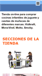 Mobile Screenshot of cocinasinfantiles.com